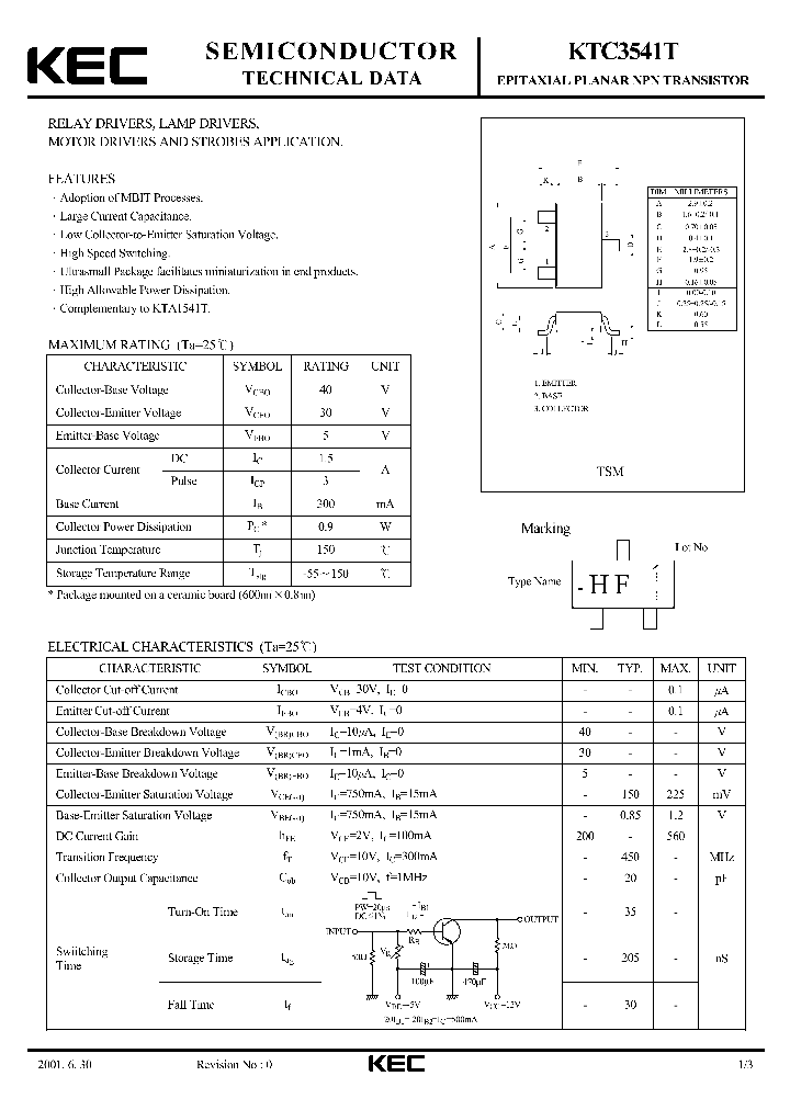 KTC3541T_439066.PDF Datasheet