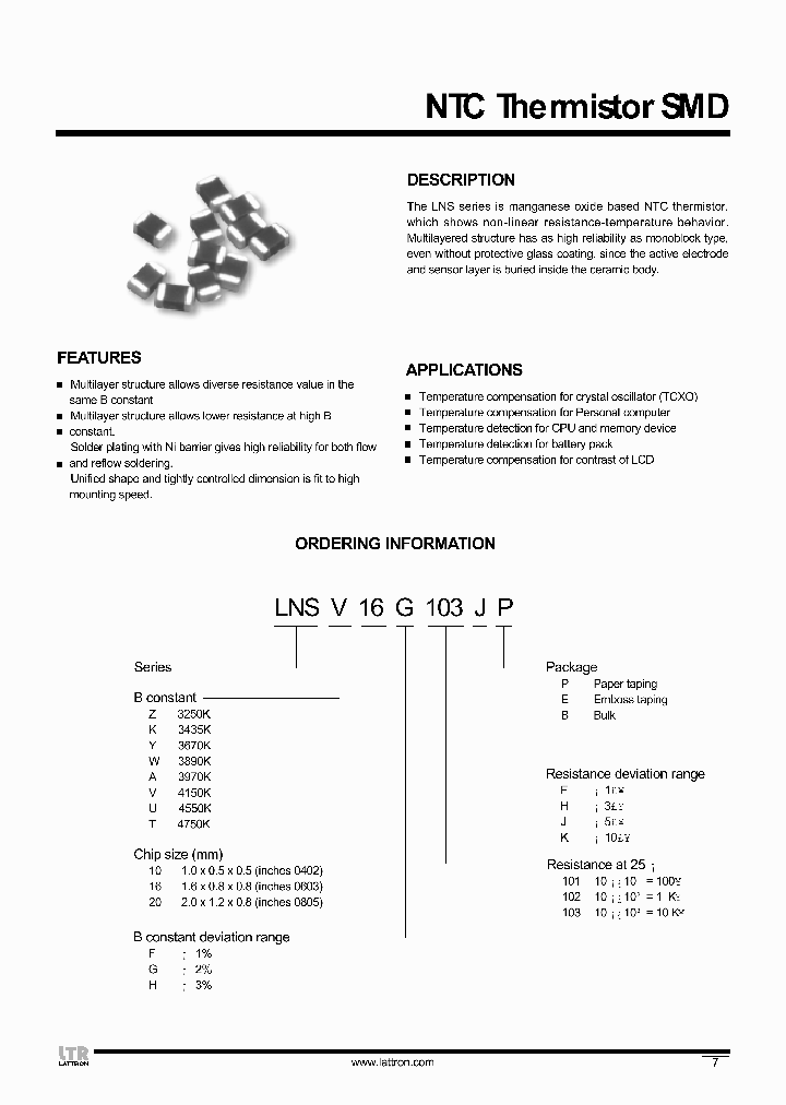 LNSK10_458771.PDF Datasheet Download --- IC-ON-LINE