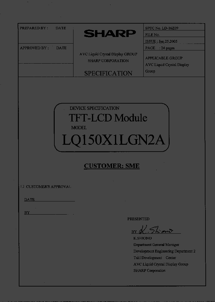 LQ150X1LGN2A_469775.PDF Datasheet