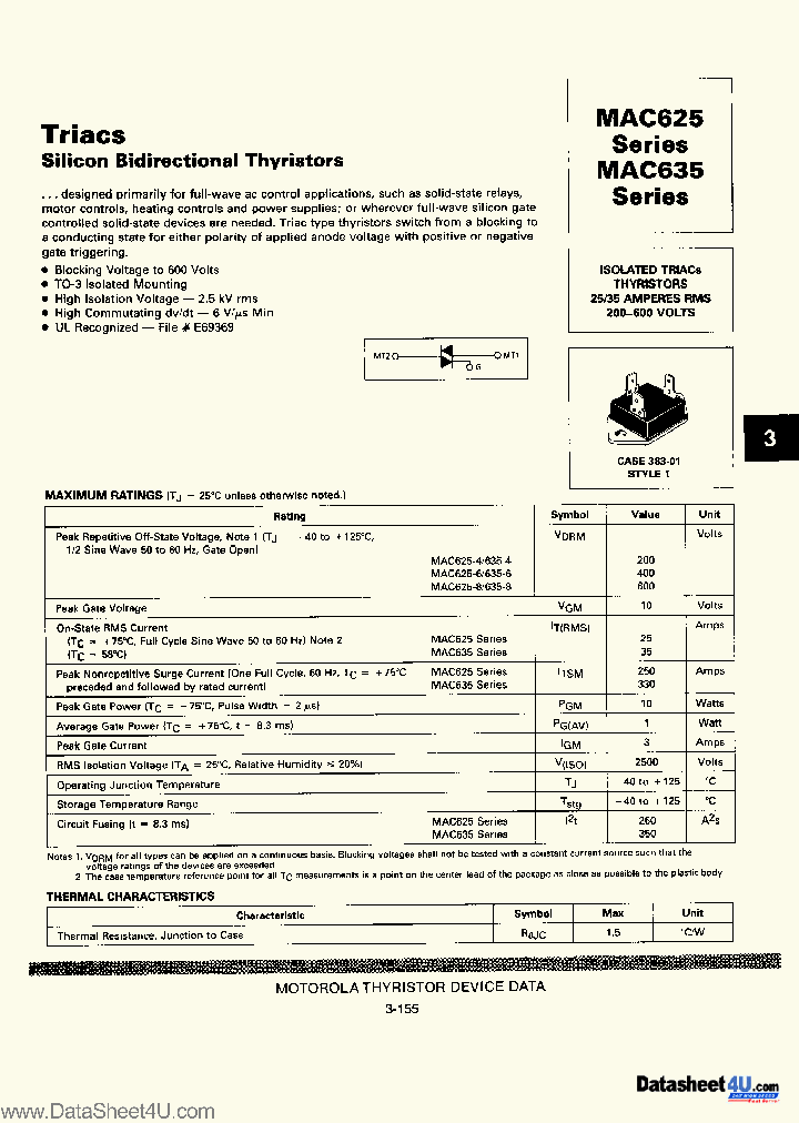 MAC635_484199.PDF Datasheet