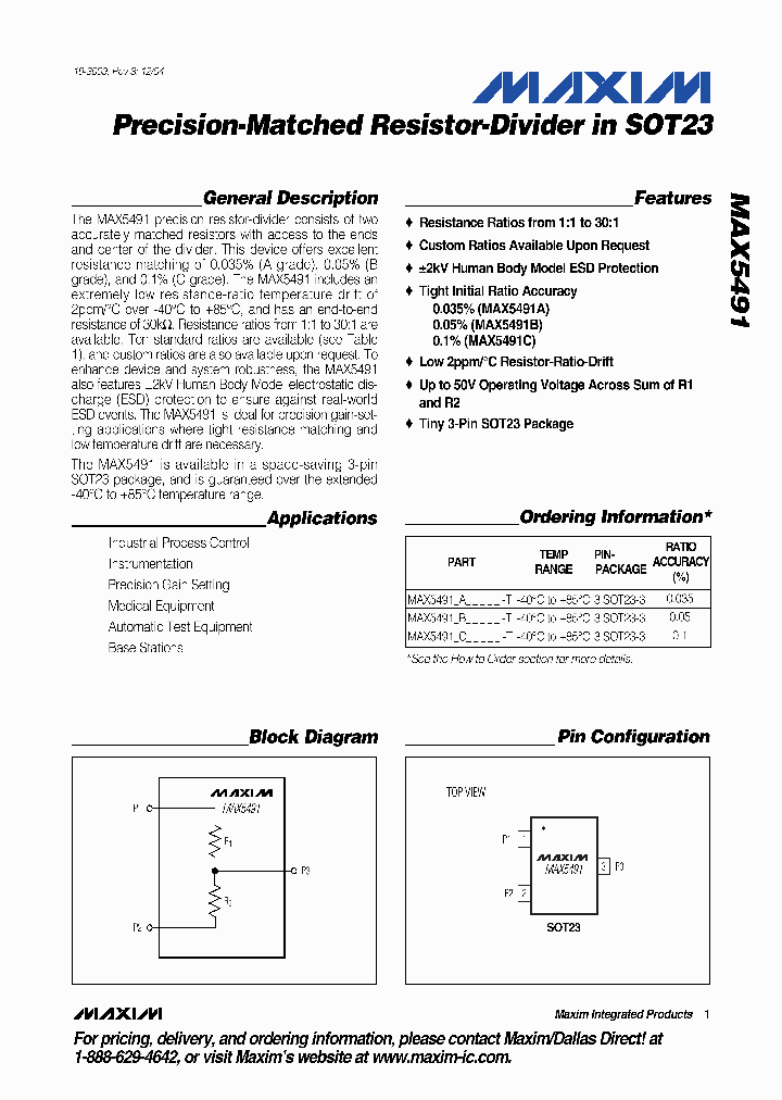 MAX5491WB30000-T_52955.PDF Datasheet