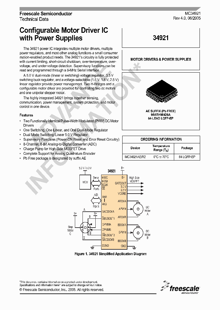 MC34921_435222.PDF Datasheet