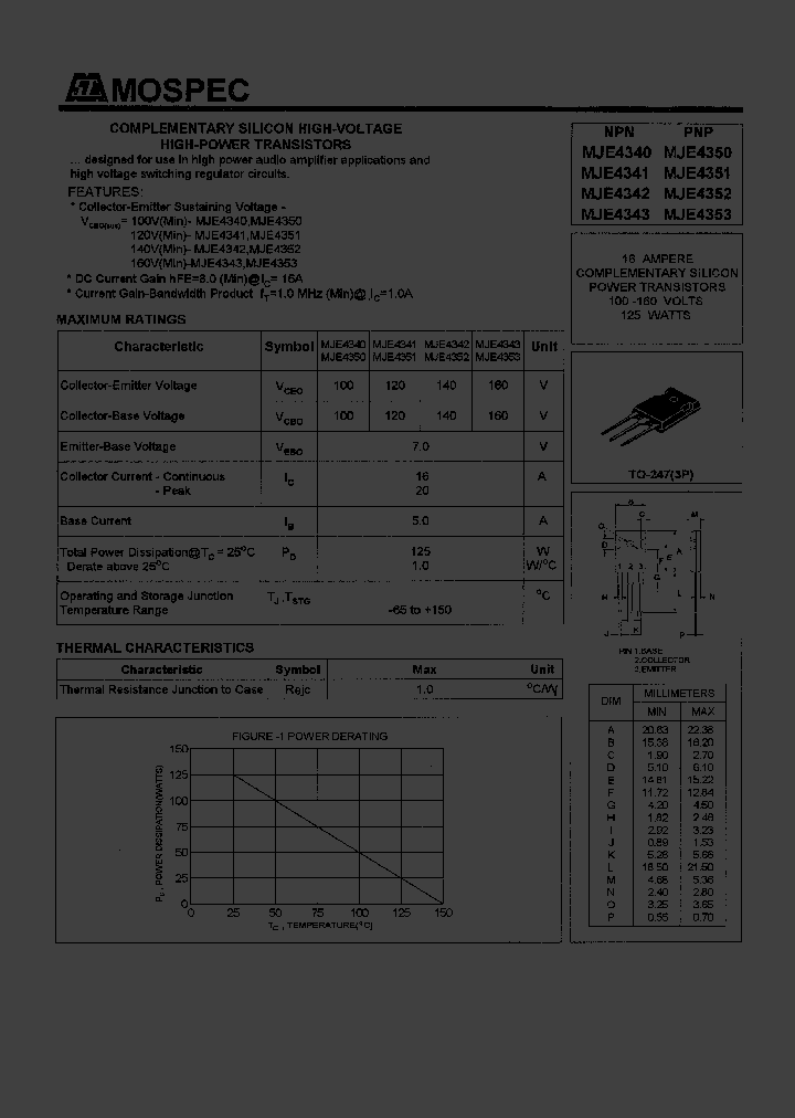 MJE4343_474217.PDF Datasheet