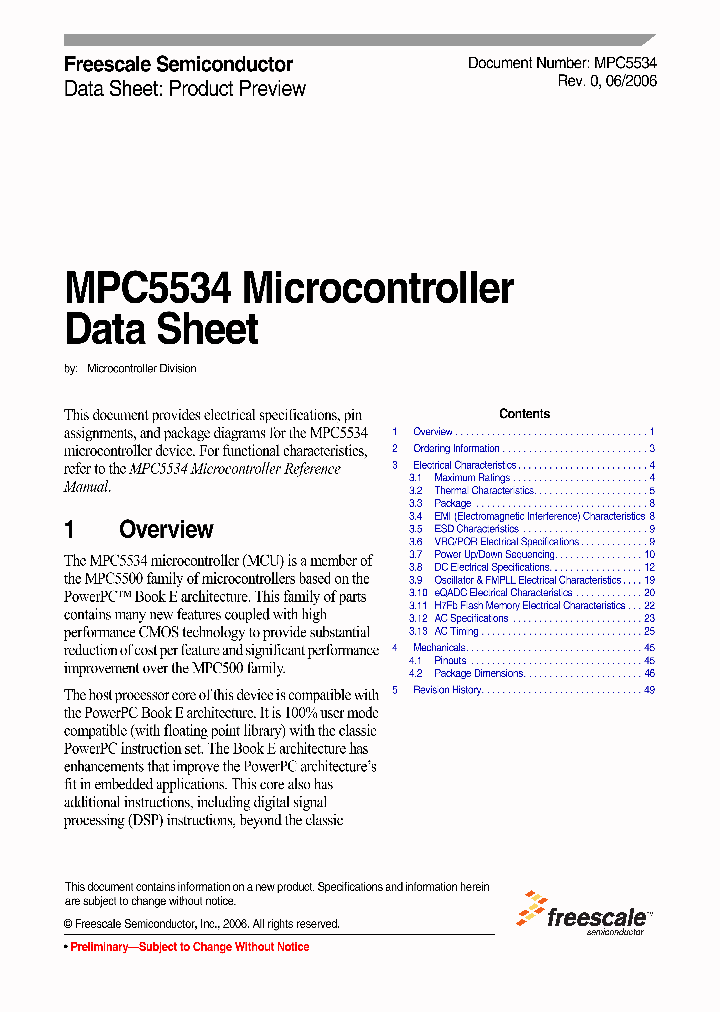 MPC5534AVF40_453038.PDF Datasheet
