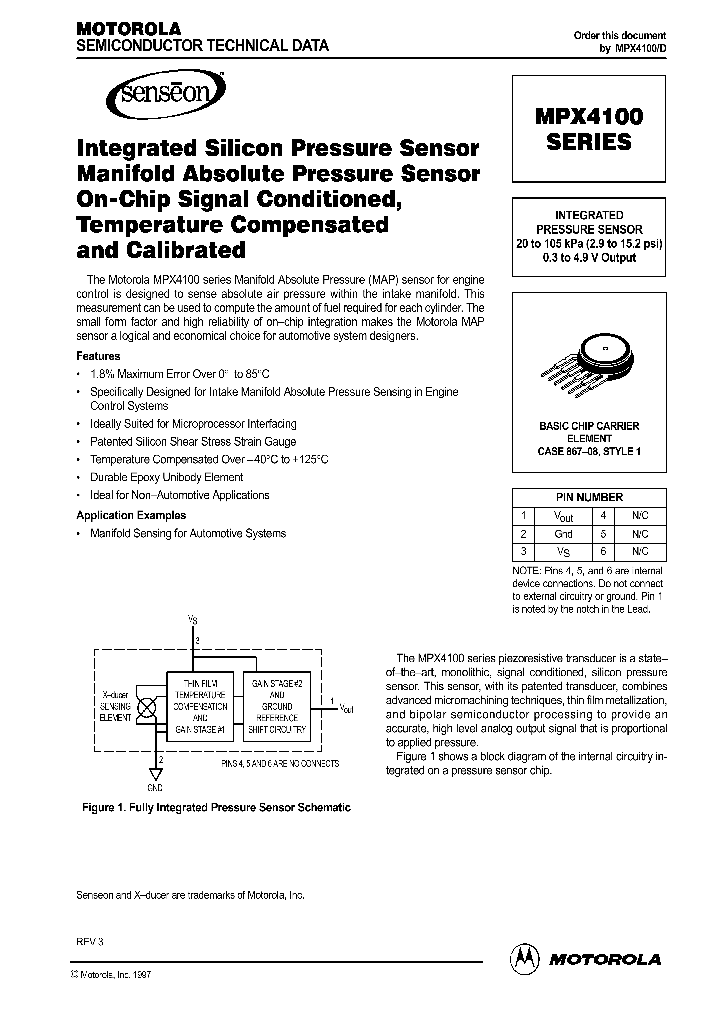 MPX4100AS_476930.PDF Datasheet