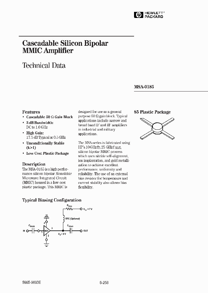 MSA-0185_440103.PDF Datasheet