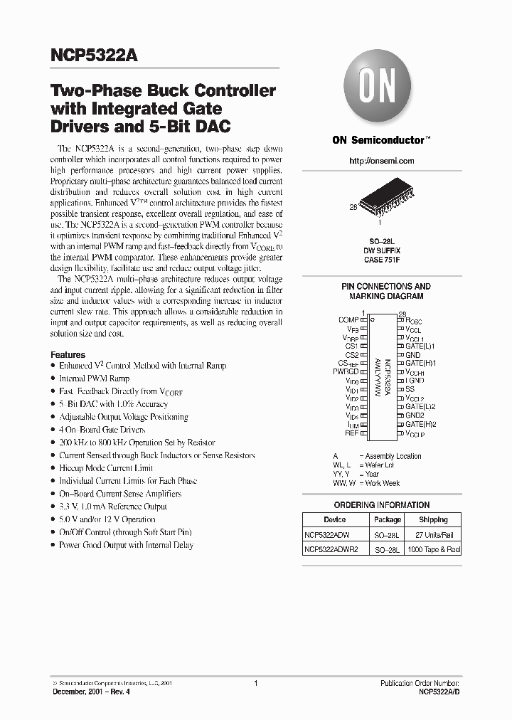NCP5322ADW_457919.PDF Datasheet