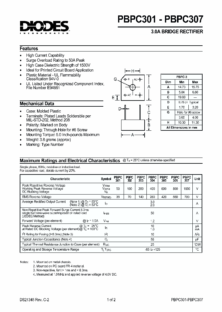 PBPC305_304052.PDF Datasheet