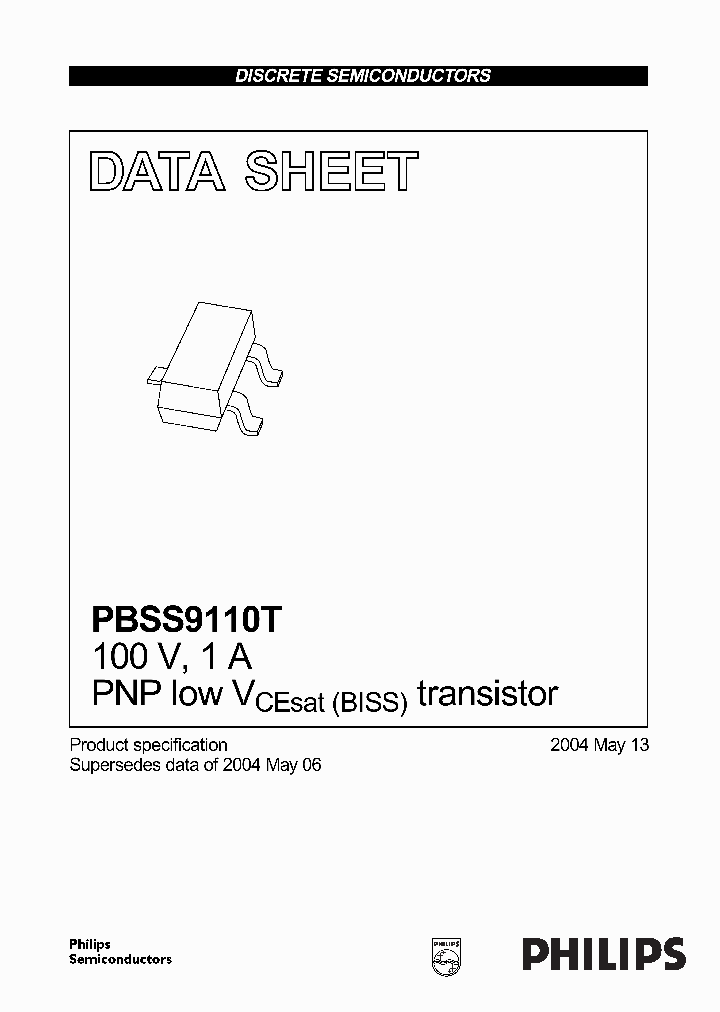 PBSS9110T_465043.PDF Datasheet