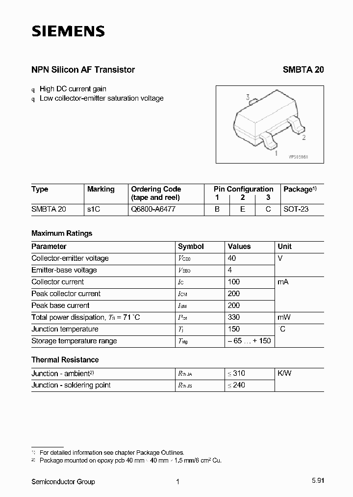 SMBTA20_43386.PDF Datasheet