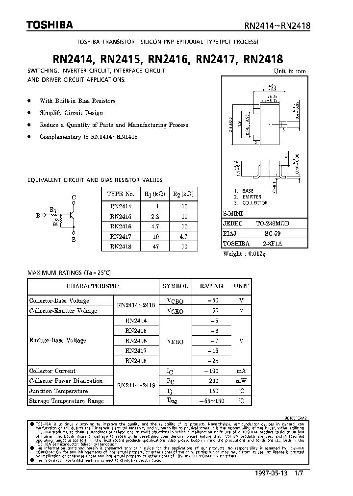 RN2416_278497.PDF Datasheet