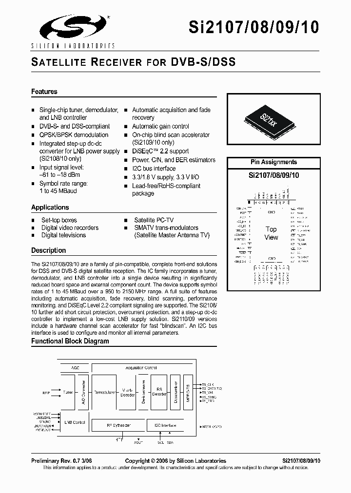 SI2107_465289.PDF Datasheet