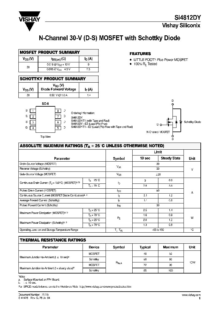 SI4812DY_146648.PDF Datasheet