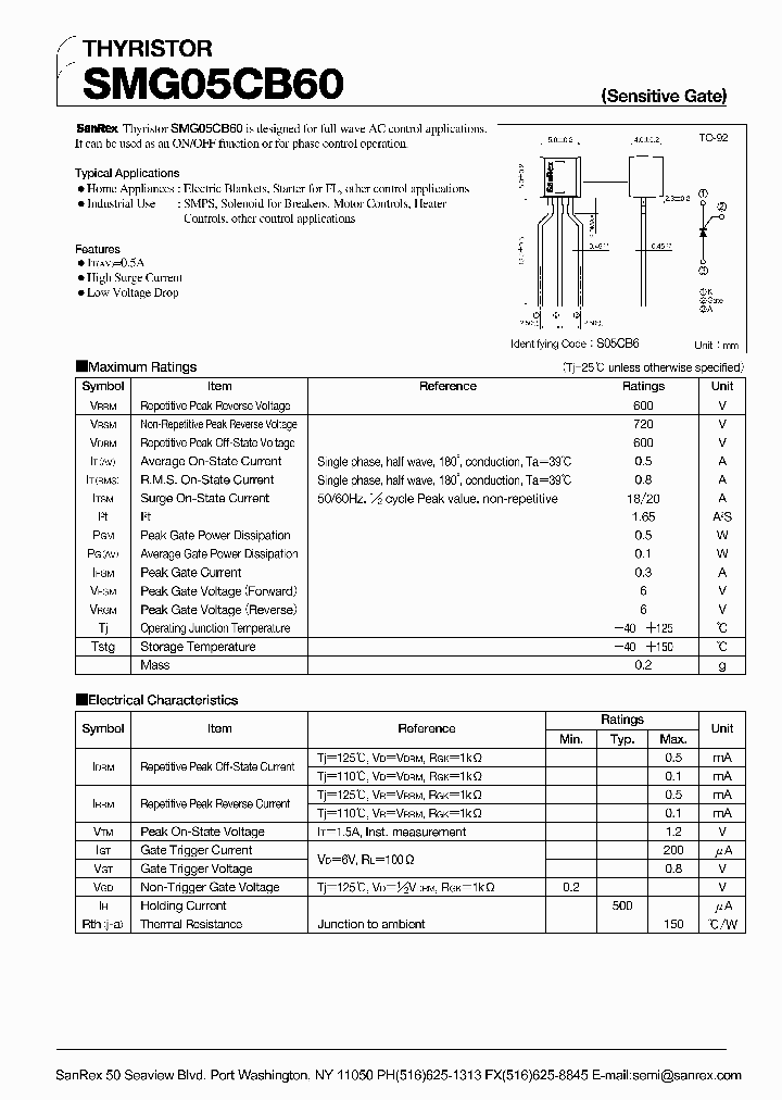 SMG05CB60_450071.PDF Datasheet