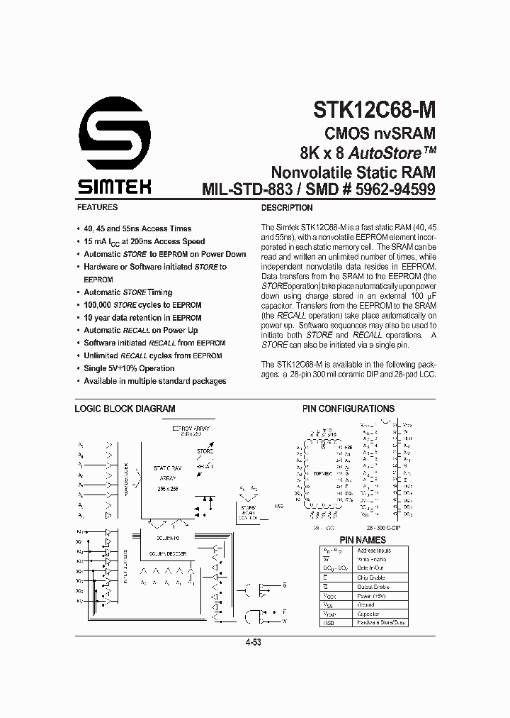 STK12C68-55M_469456.PDF Datasheet