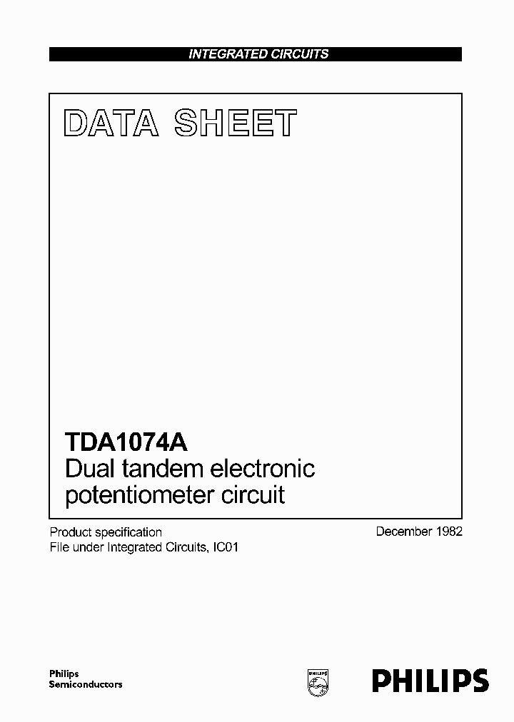 TDA1074_444626.PDF Datasheet