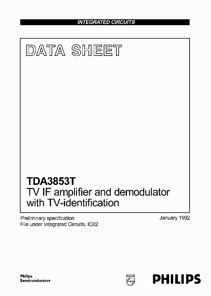 TDA3853T_438025.PDF Datasheet