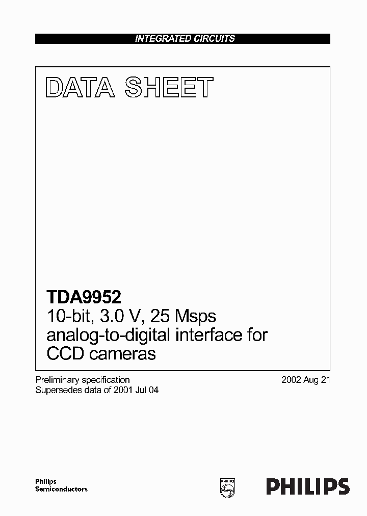 TDA9952_470103.PDF Datasheet