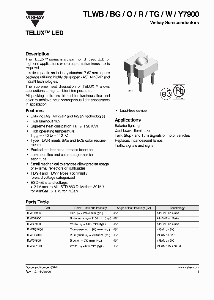 TLWW7900_467849.PDF Datasheet