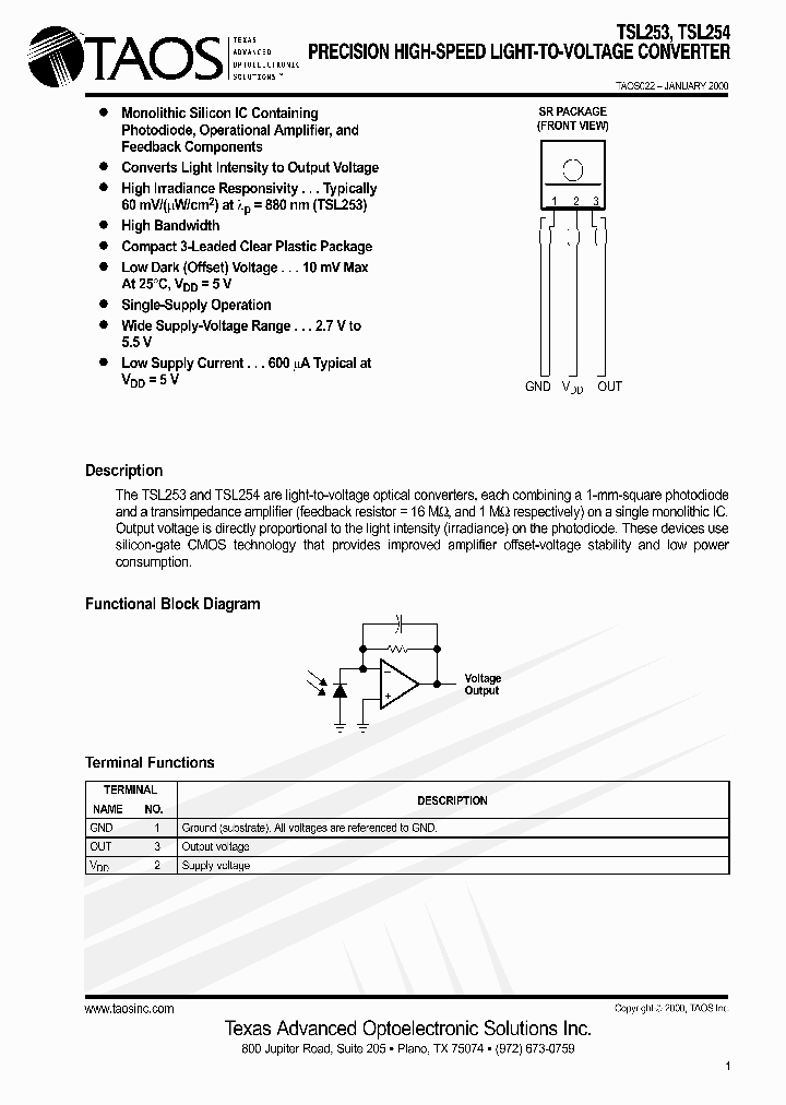 TSL253_398430.PDF Datasheet