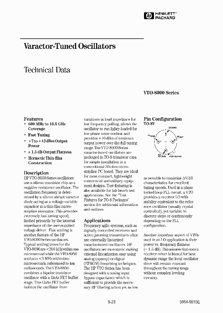 VTO-8200_214878.PDF Datasheet