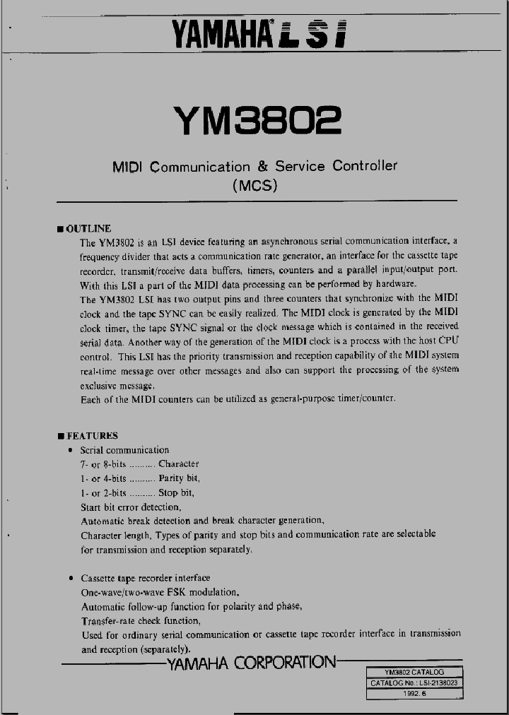 YMB3802_439019.PDF Datasheet