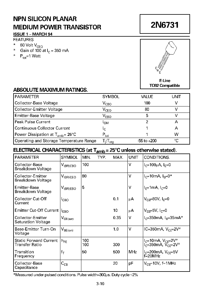 2N6731_497434.PDF Datasheet