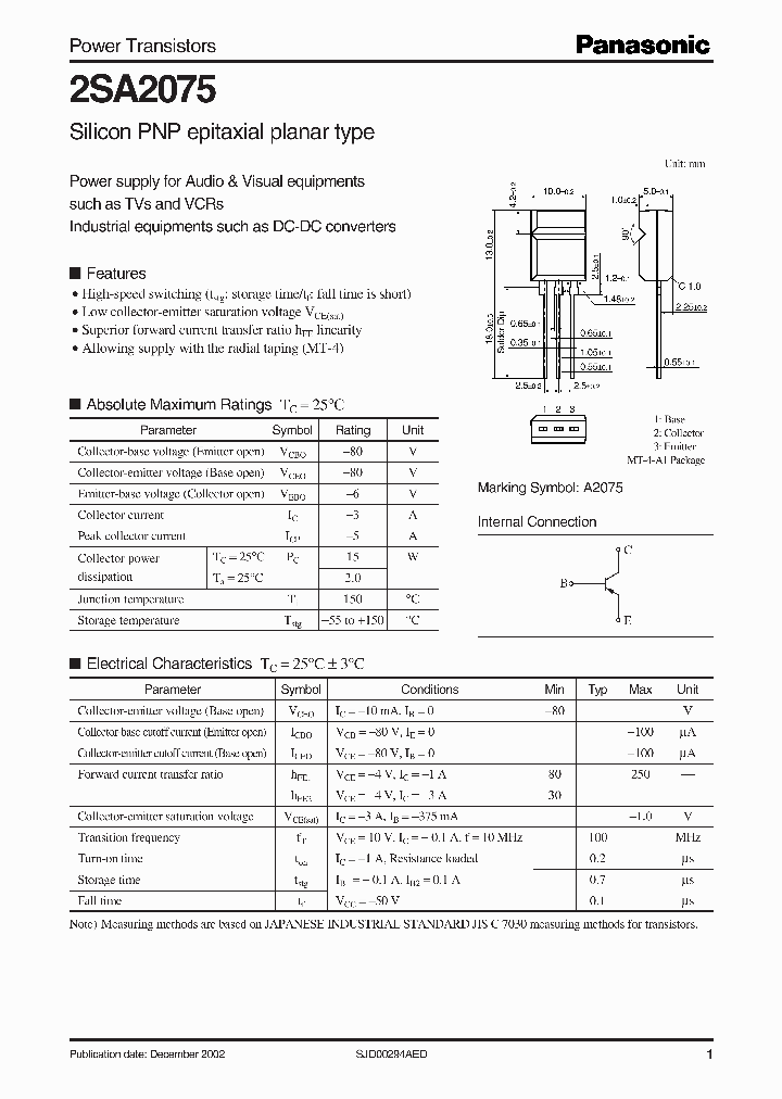 2SA2075_558029.PDF Datasheet