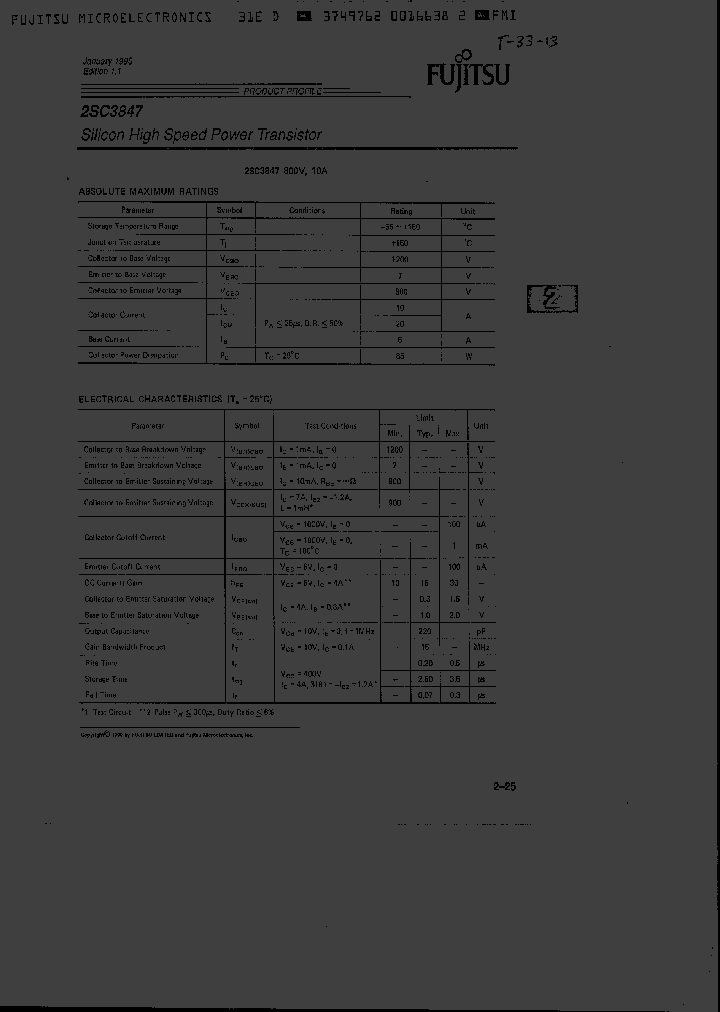 2SC3847_493290.PDF Datasheet