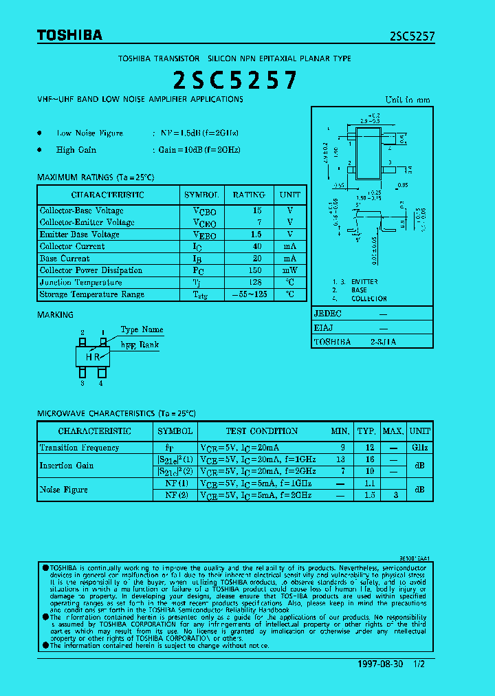 2SC5257_500407.PDF Datasheet