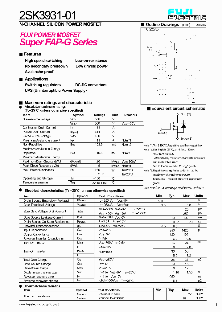 2SK3931-01_537337.PDF Datasheet