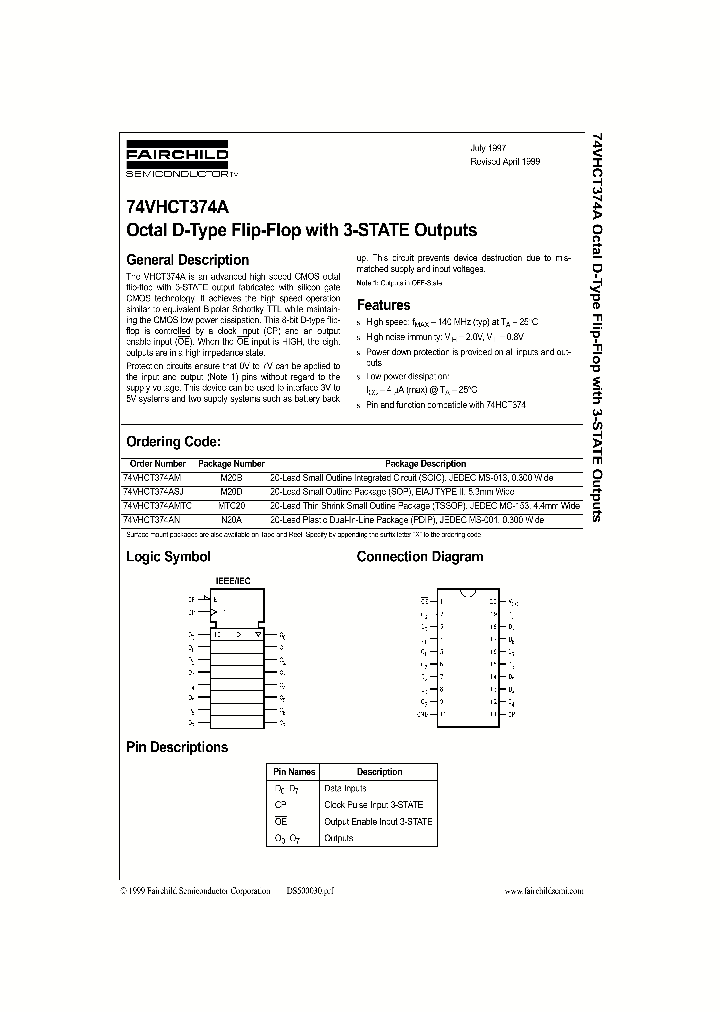 74VHCT374AM_500015.PDF Datasheet