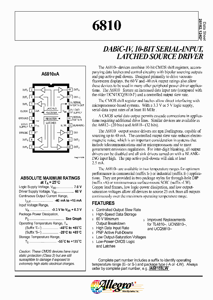 A6810_517380.PDF Datasheet