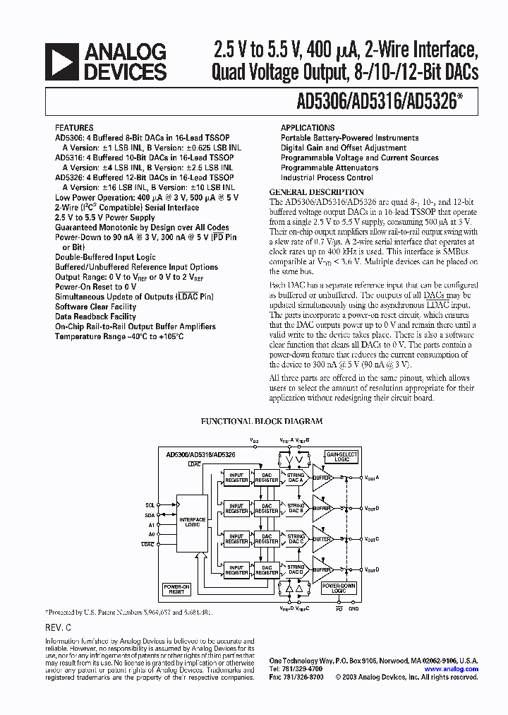 AD5326BRU_492176.PDF Datasheet