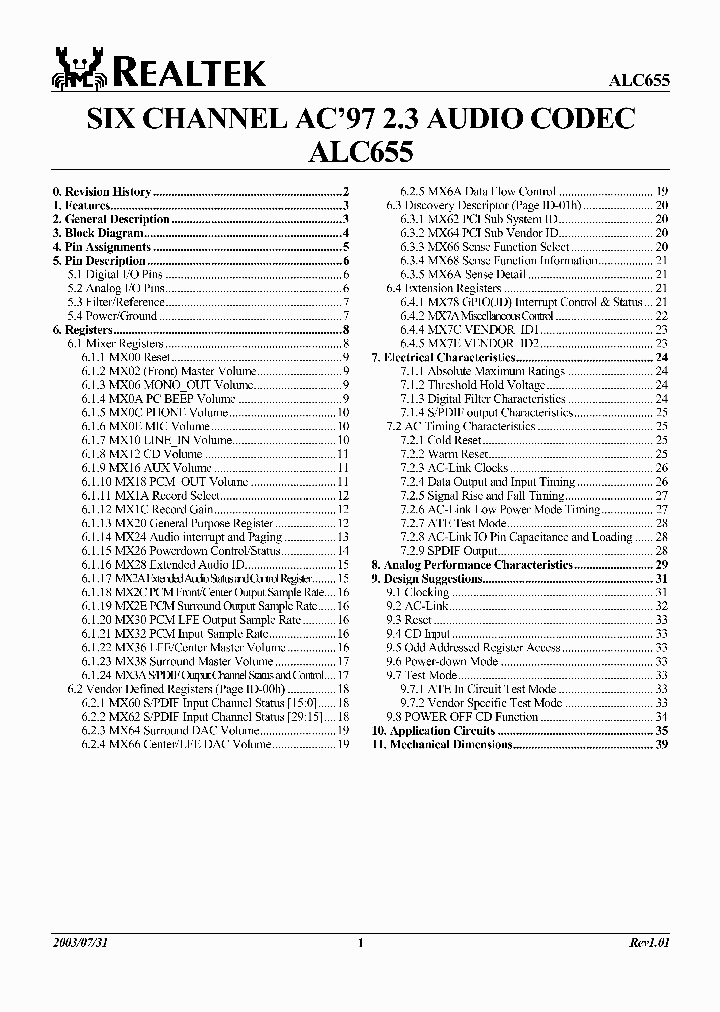 ALC655_488694.PDF Datasheet