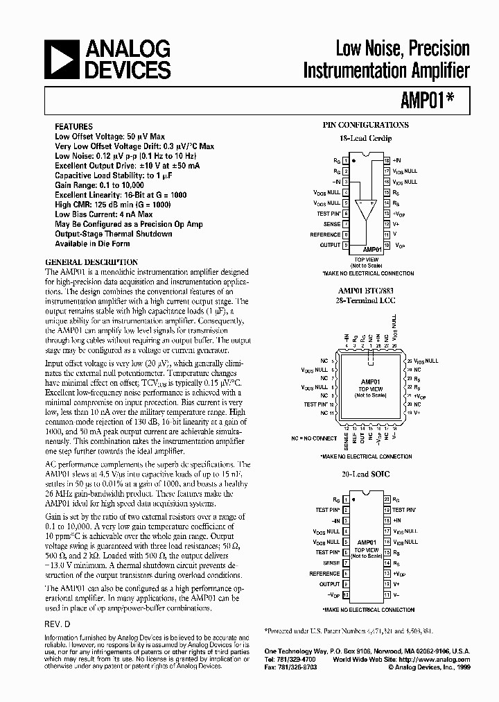 AMP01AX_495027.PDF Datasheet