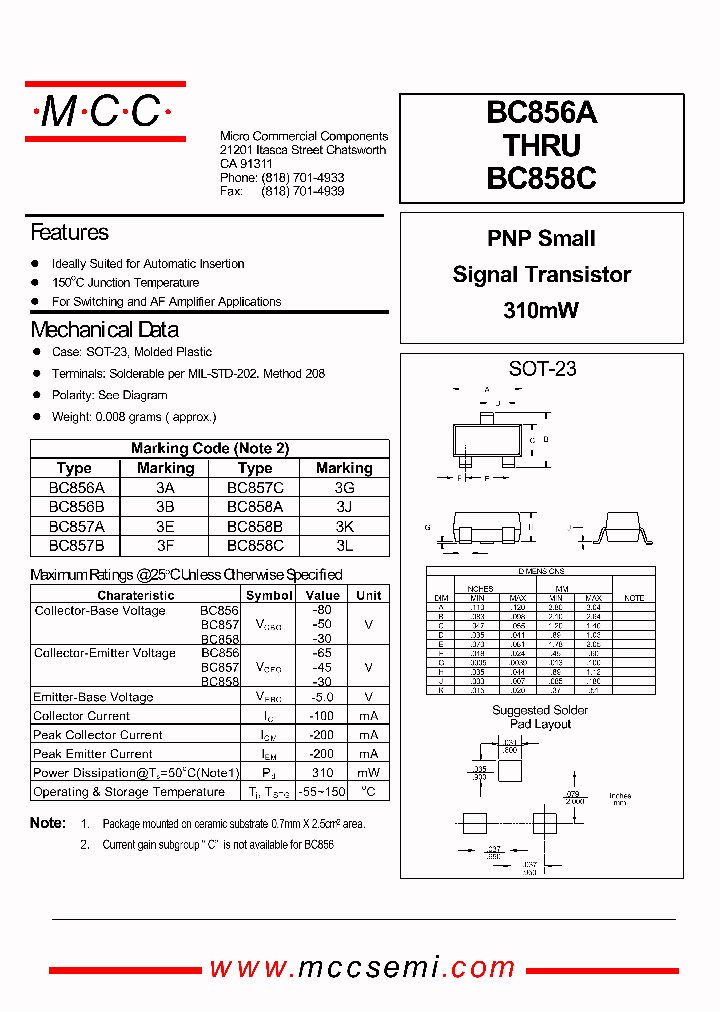BC857C_547405.PDF Datasheet
