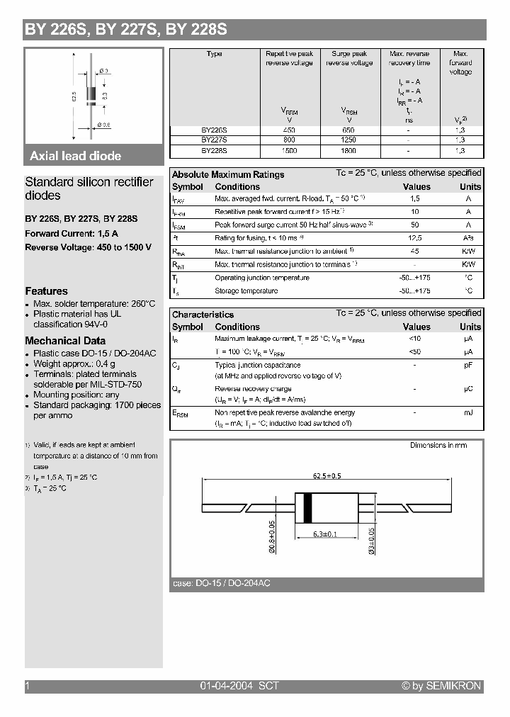 BY226S_518380.PDF Datasheet