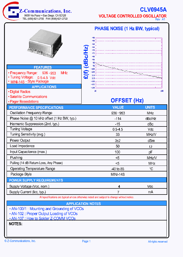 CLV0945A_540841.PDF Datasheet