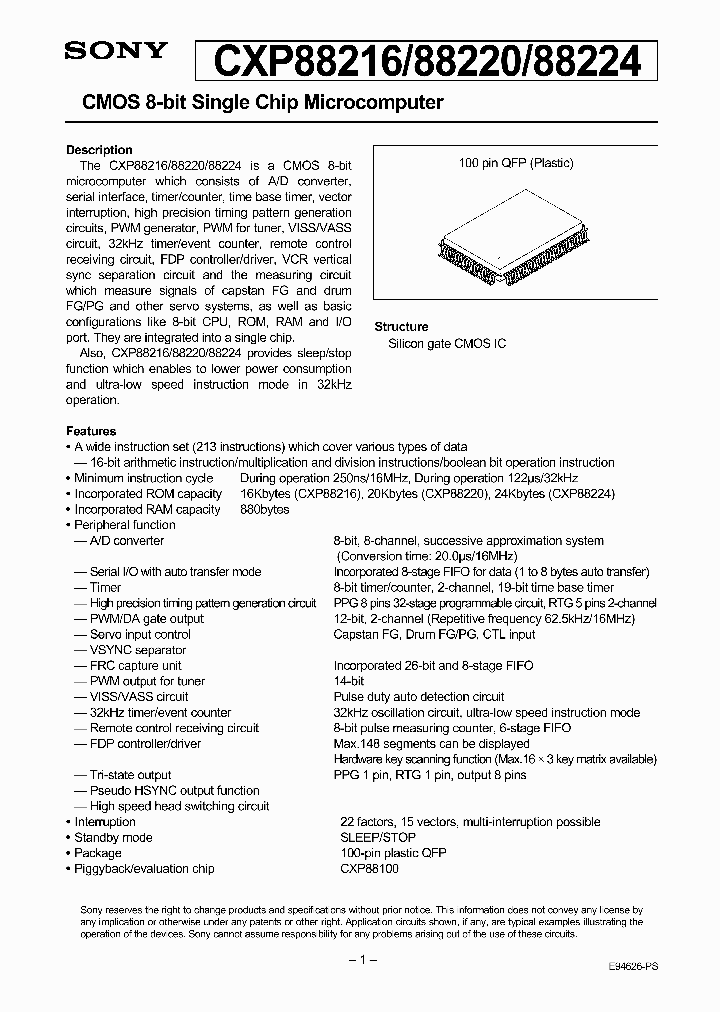 CXP88216_530036.PDF Datasheet