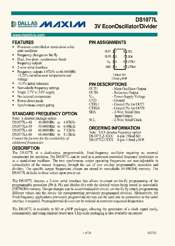 DS1077L_518239.PDF Datasheet