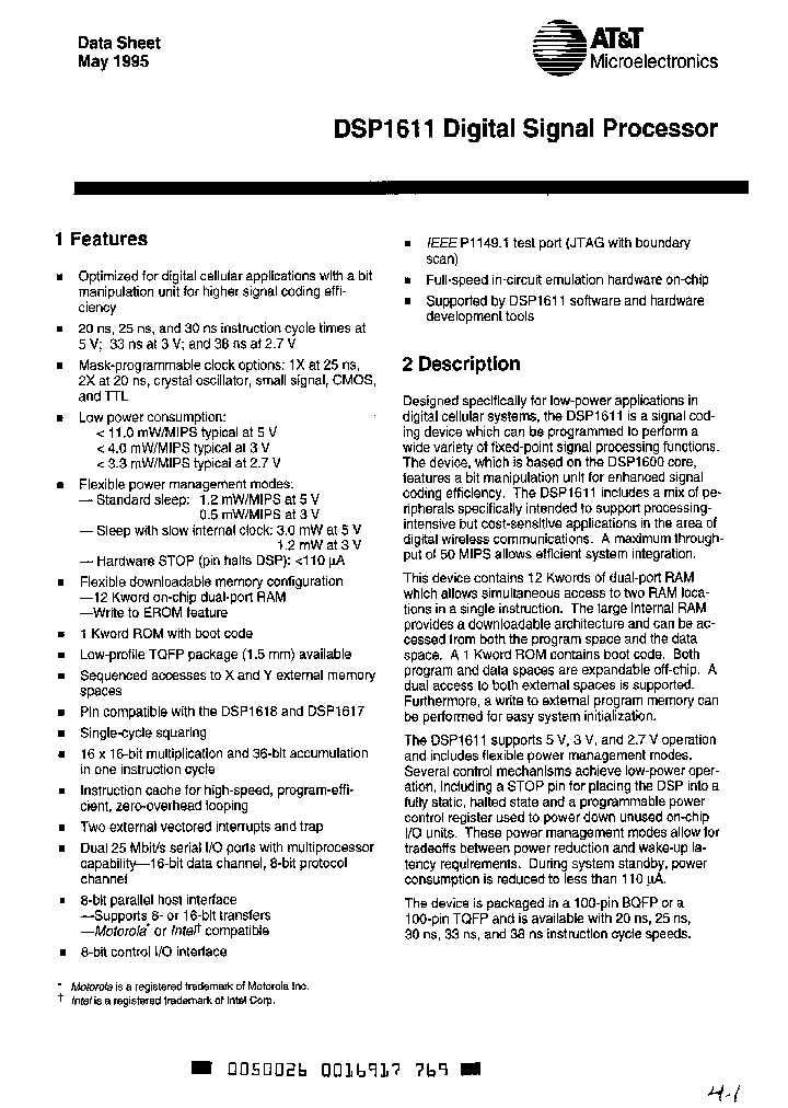 DSP1611F12_491541.PDF Datasheet