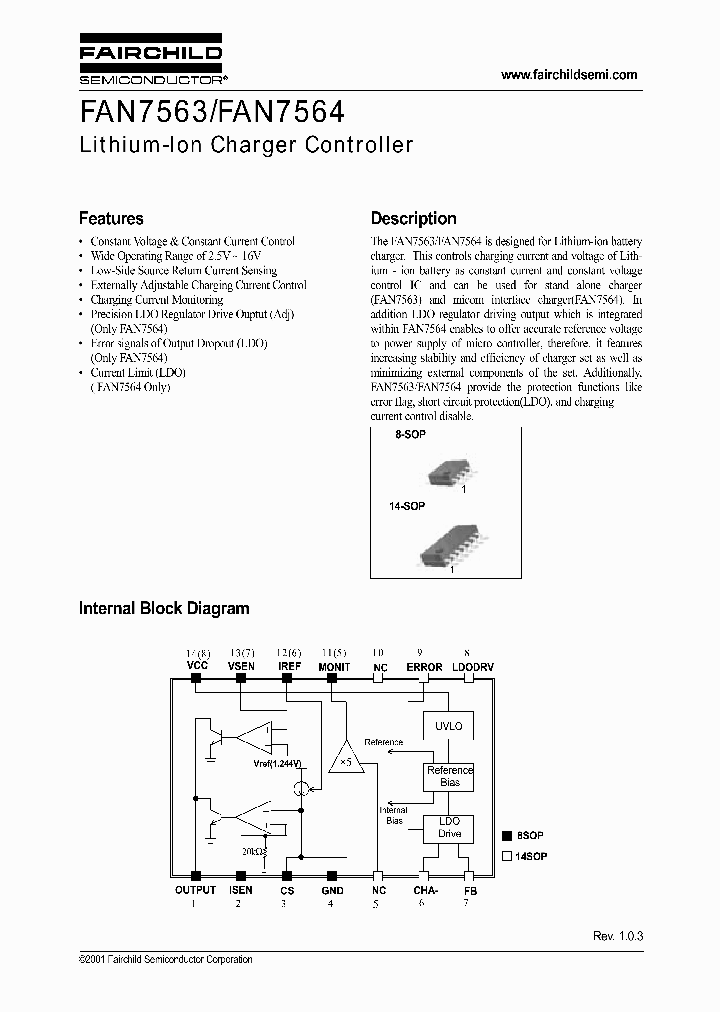 FAN7564_520314.PDF Datasheet