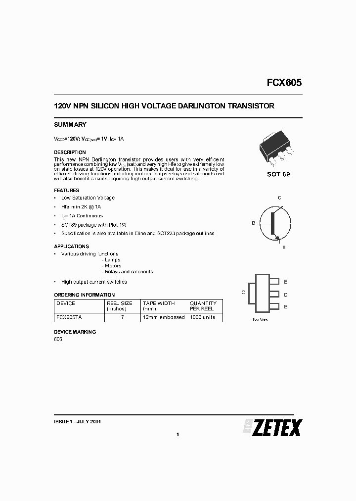 FCX605_495724.PDF Datasheet