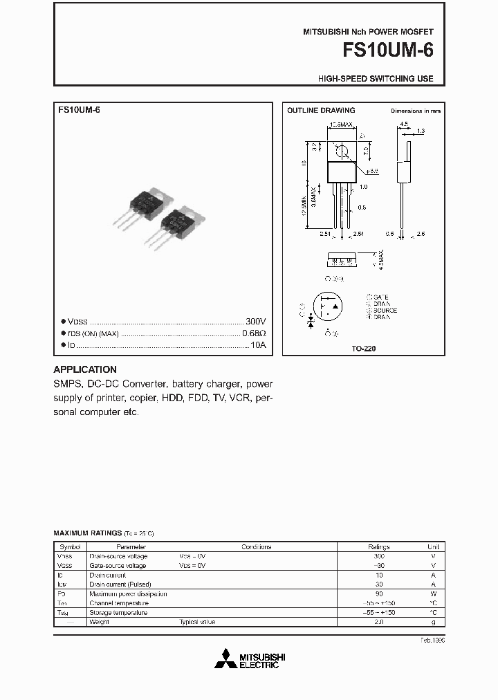 FS10UM-6_551130.PDF Datasheet