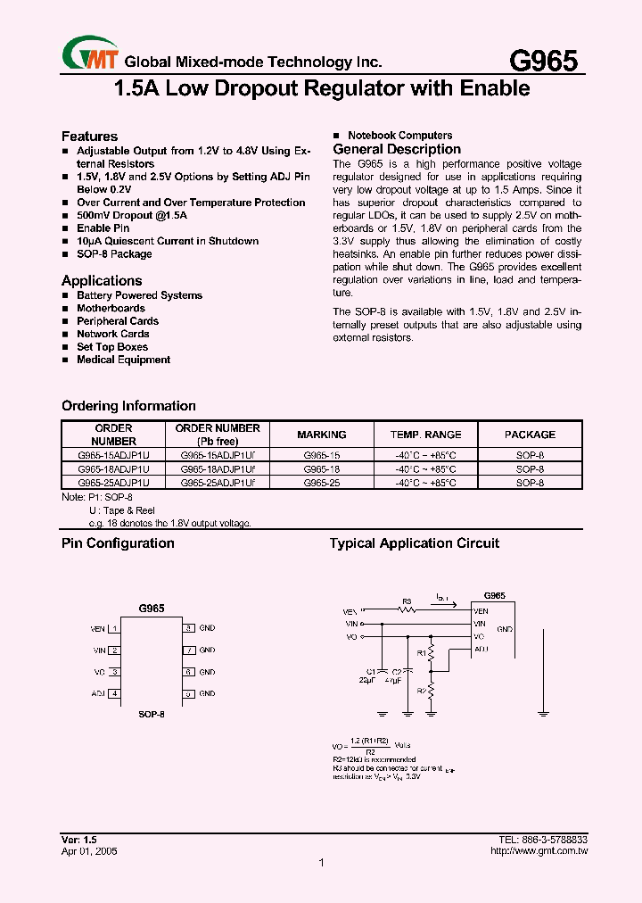 G965_490289.PDF Datasheet