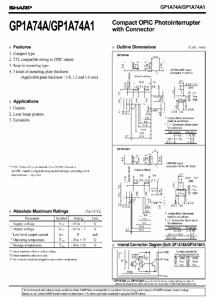 GP1A74A_523489.PDF Datasheet