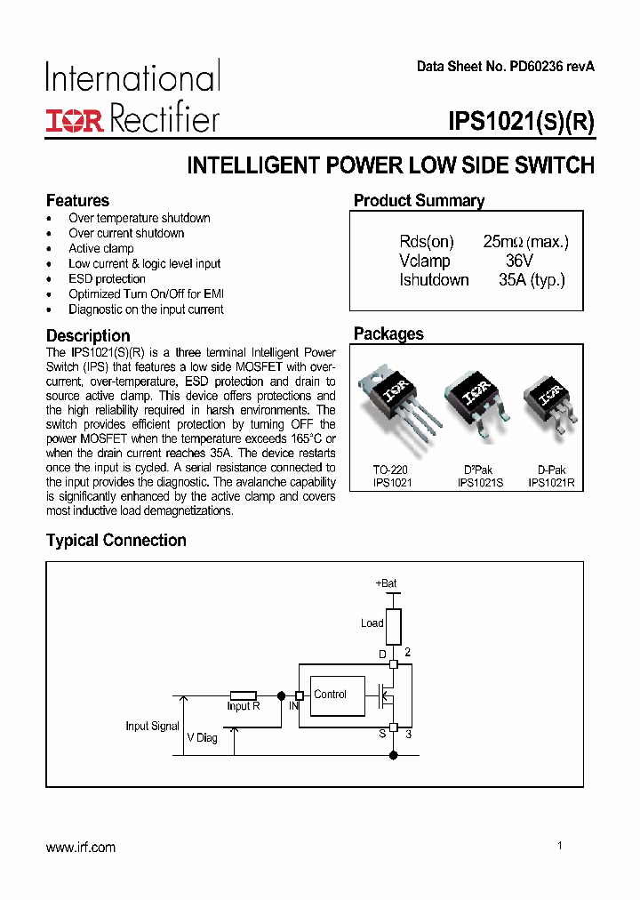 IPS1021_548940.PDF Datasheet