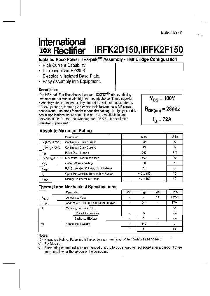 IRFK2D054_501311.PDF Datasheet