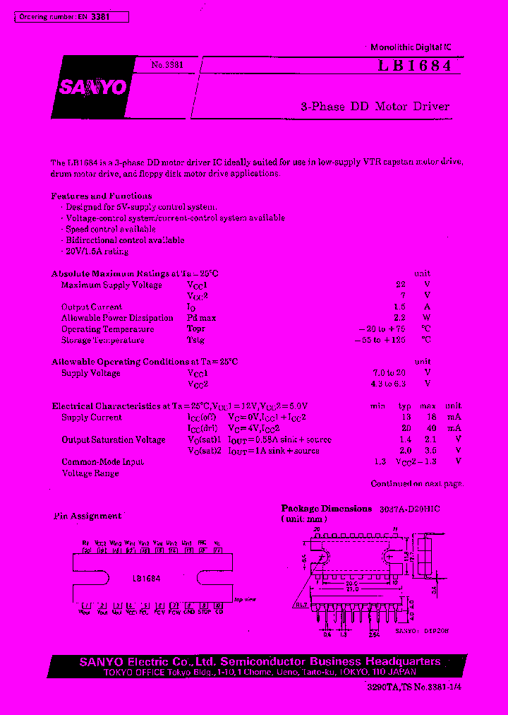 LB1684_492309.PDF Datasheet